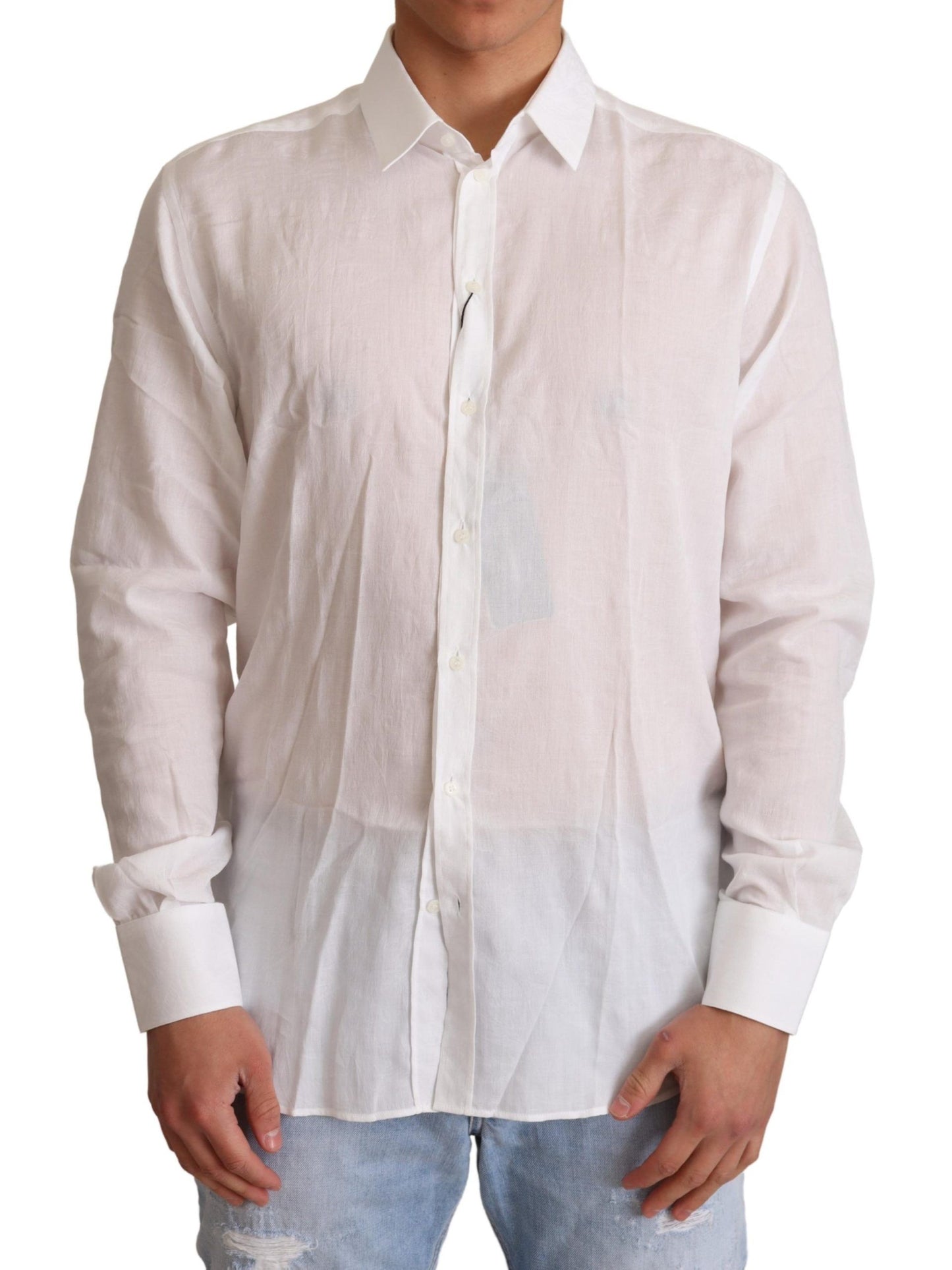 - Elegant Floral Martini Slim Fit Dress Shirt