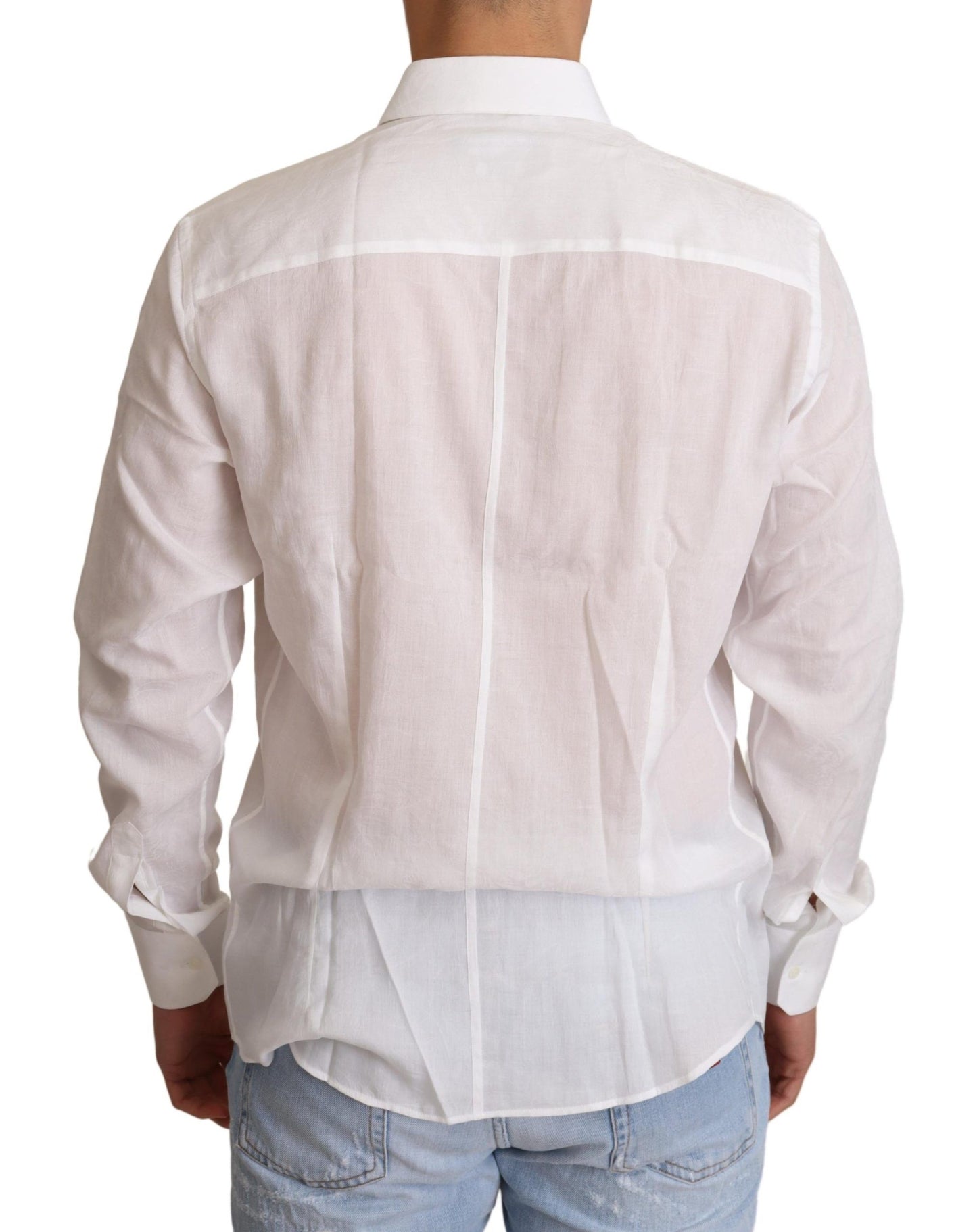 - Elegant Floral Martini Slim Fit Dress Shirt
