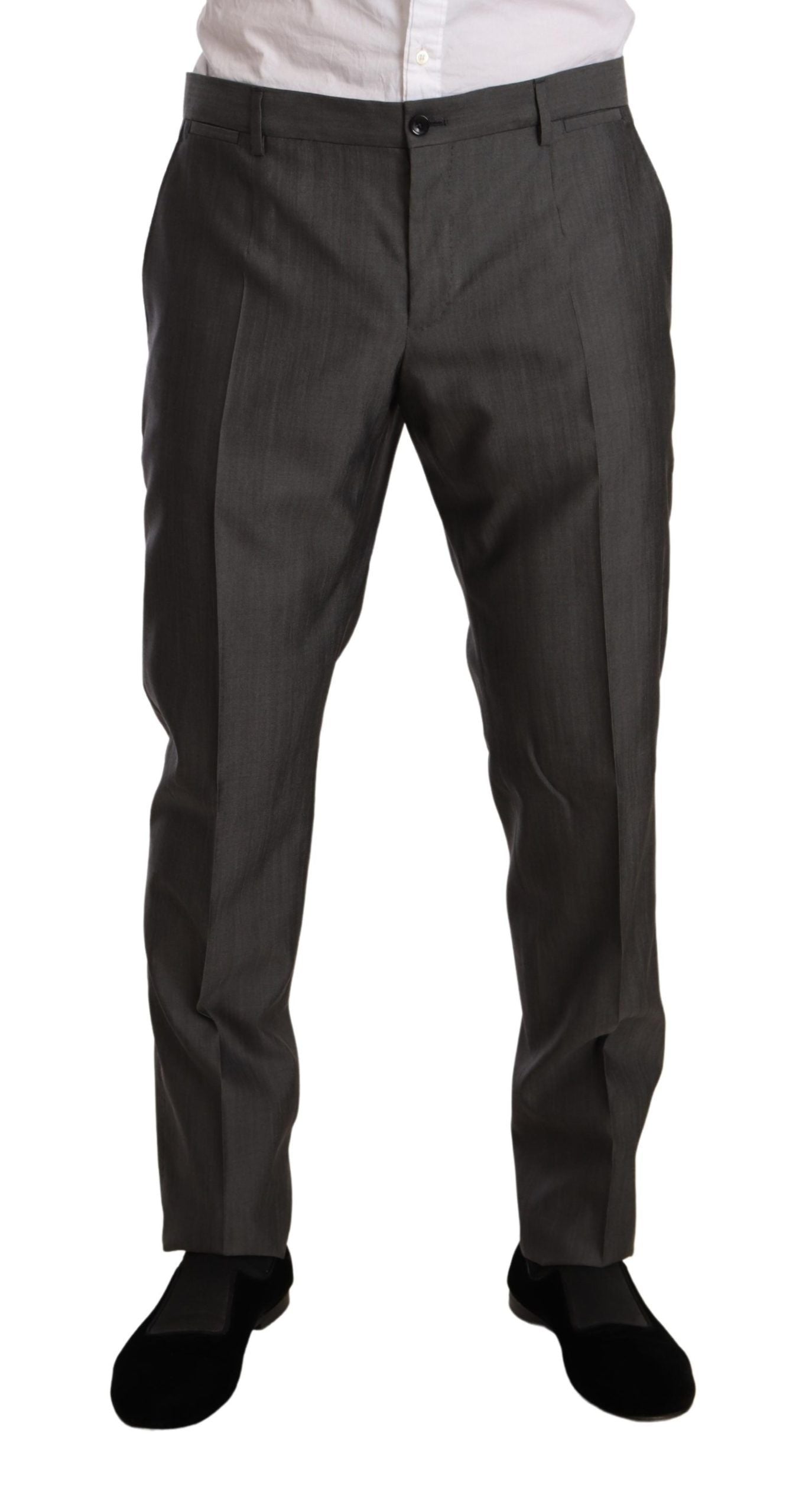 - Elegant Martini Slim-Fit Wool Silk Suit