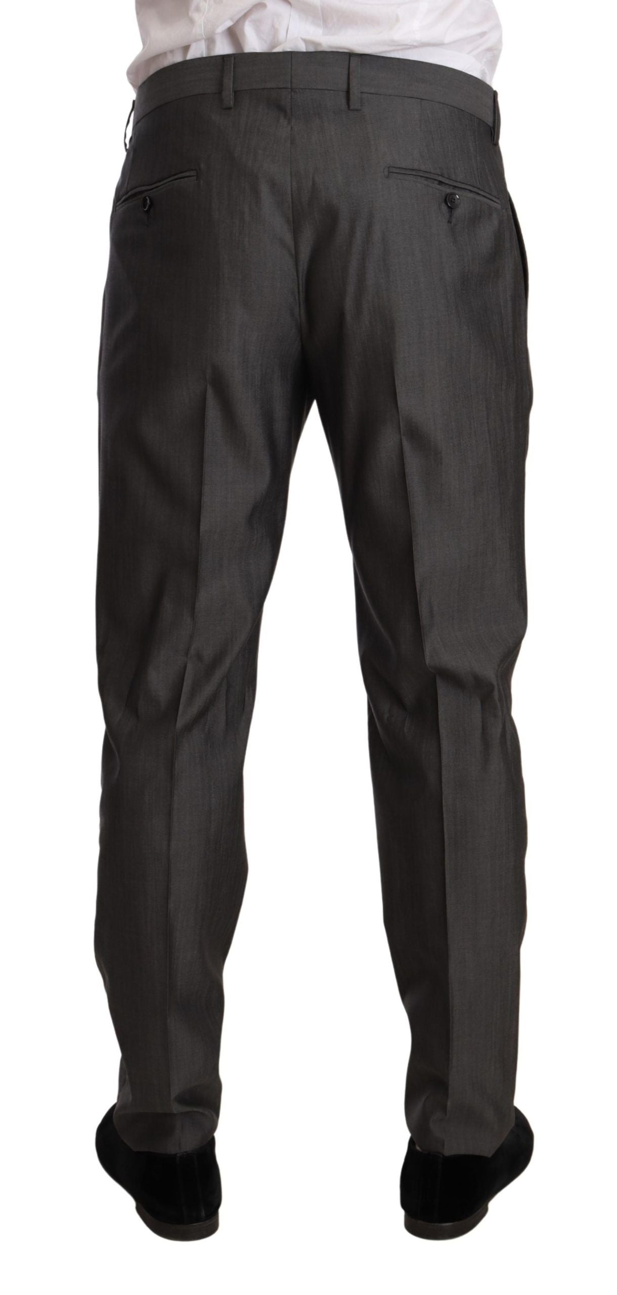 - Elegant Martini Slim-Fit Wool Silk Suit