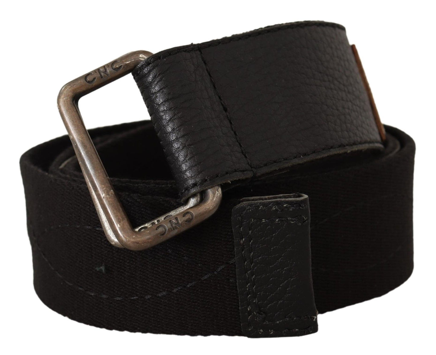- Elegant Cotton-Leather Blend Fashion Belt