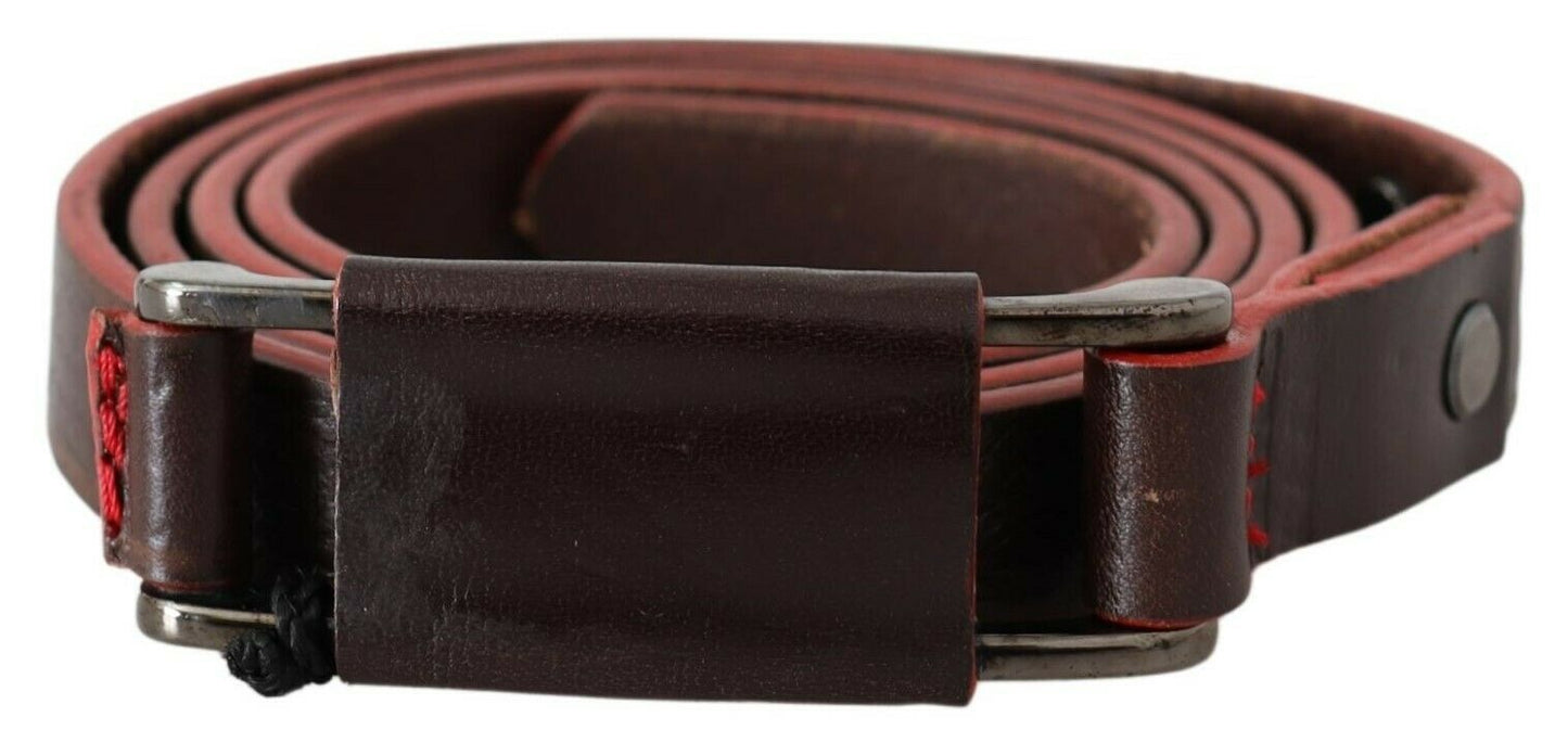 - Elegant Brown Leather Fashion Belt