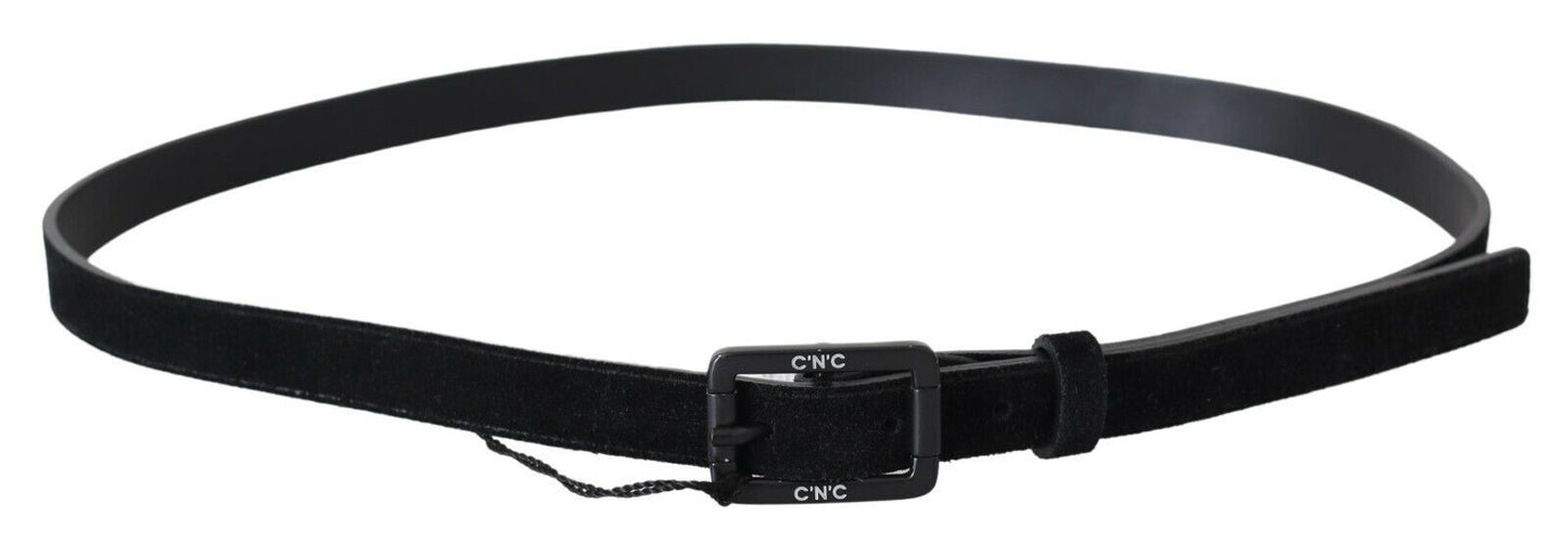 - Elegant Black Leather Classic Belt