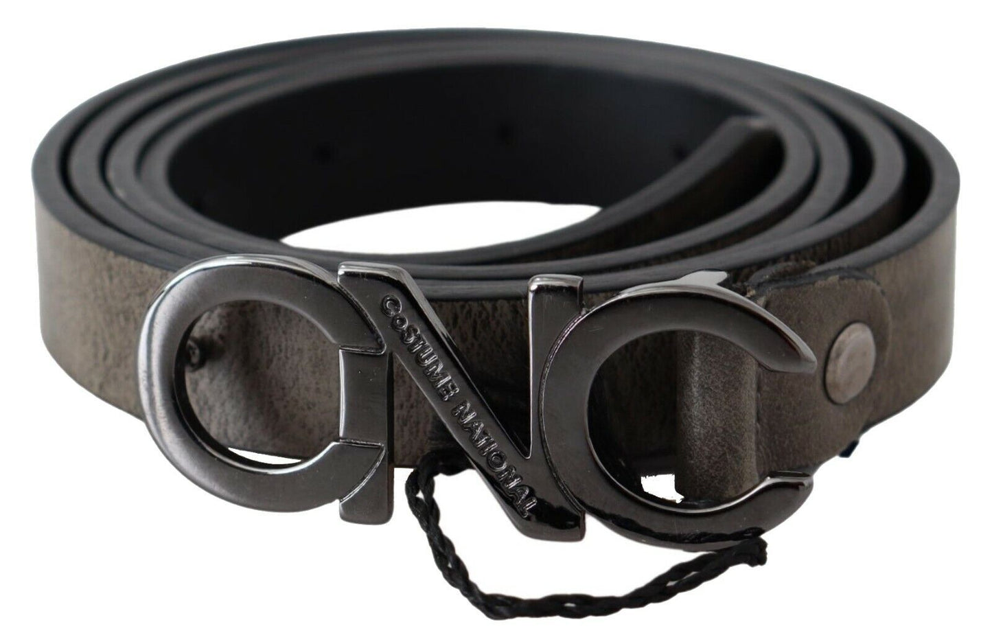 - Elegant Dark Brown Leather Belt