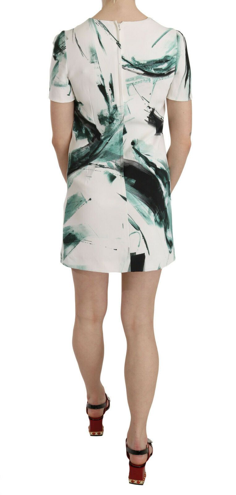 - Elegant Black Shift Mini Dress