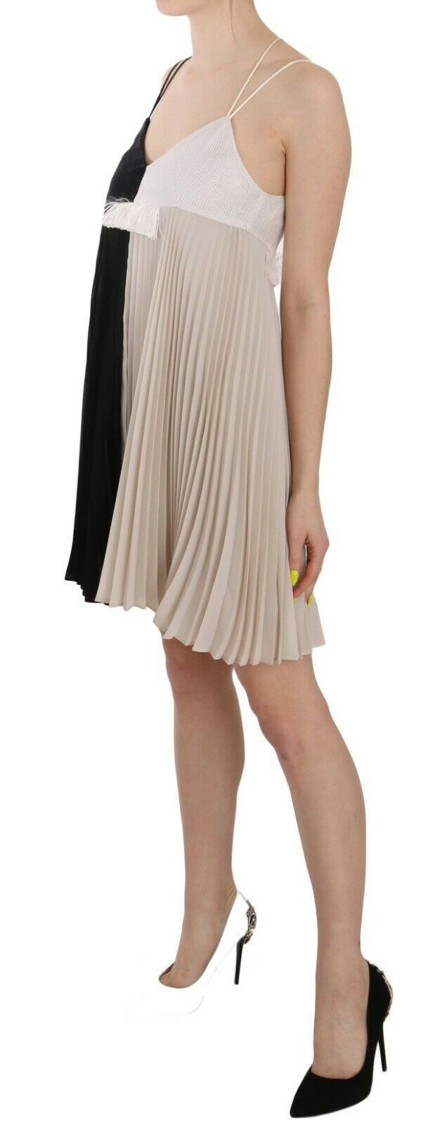 - Chic Plunging A-Line Princess Mini Dress
