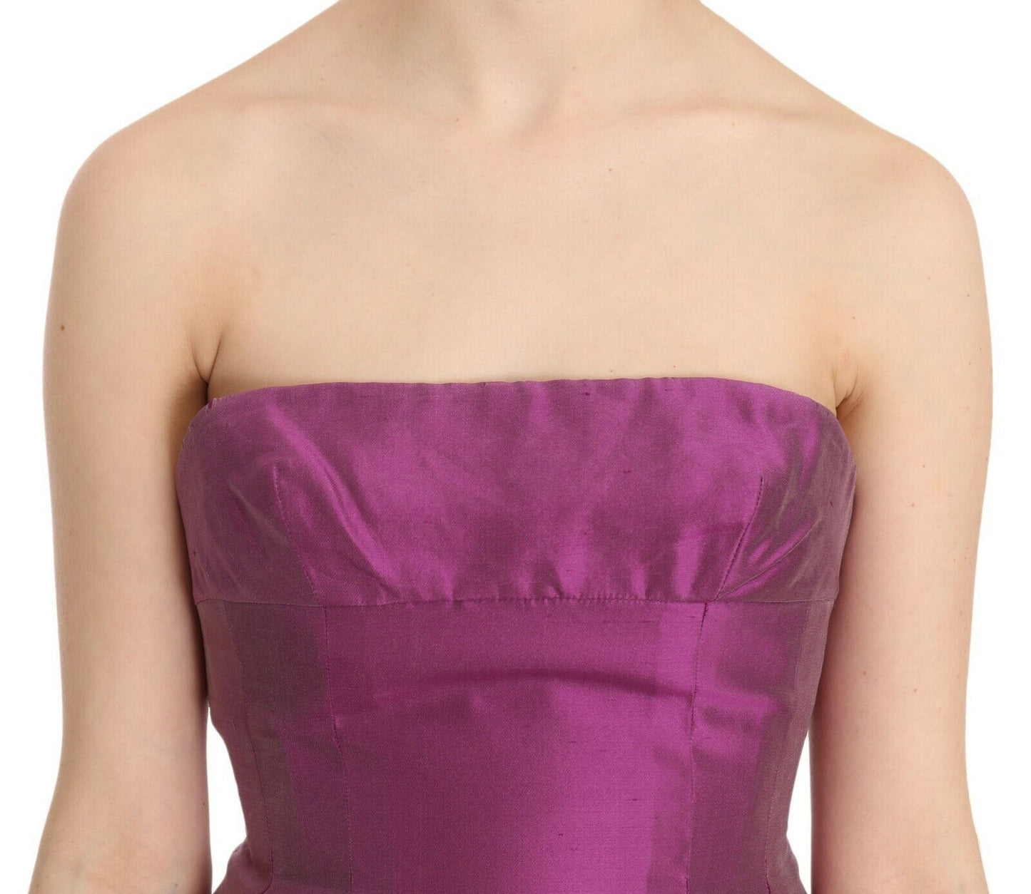- Elegant Pink Halter Mini Dress