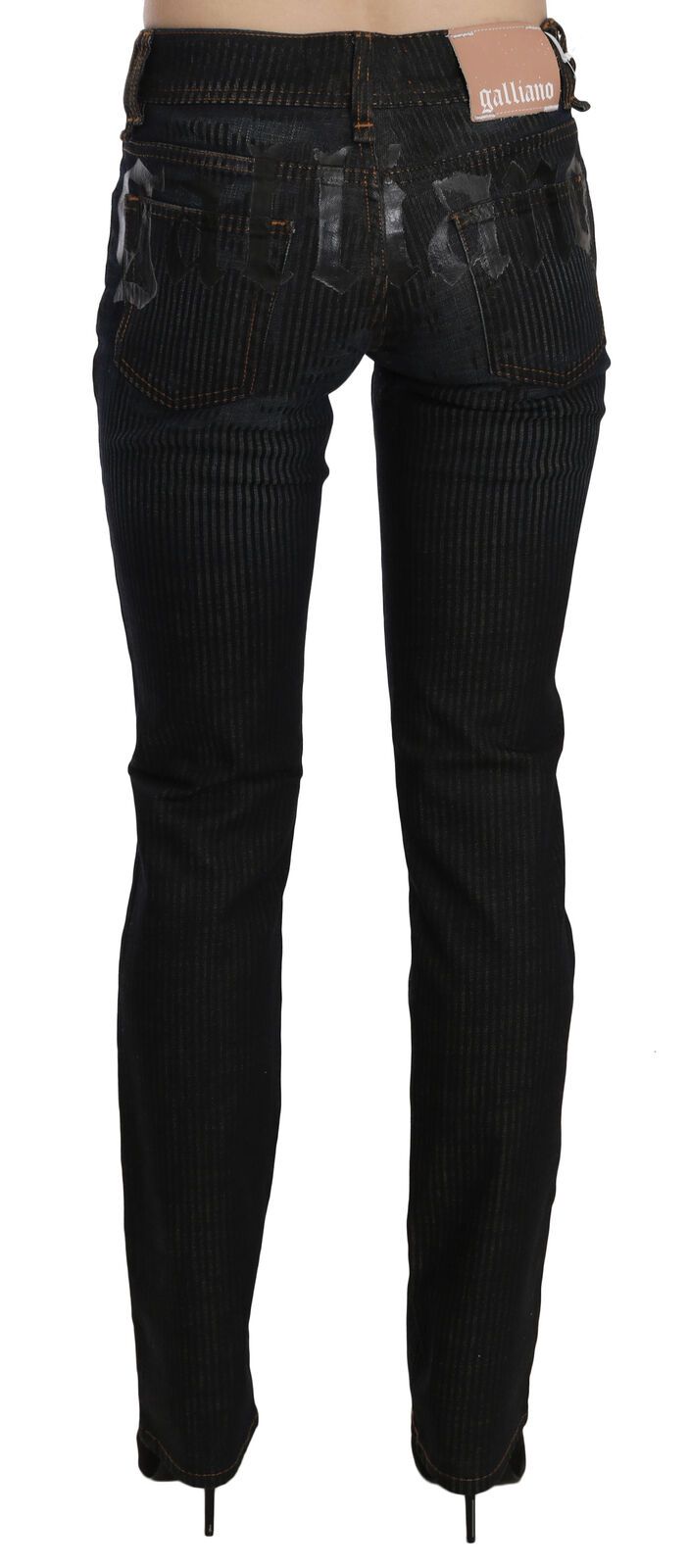- Elegant Black Slim Fit Corduroy Jeans
