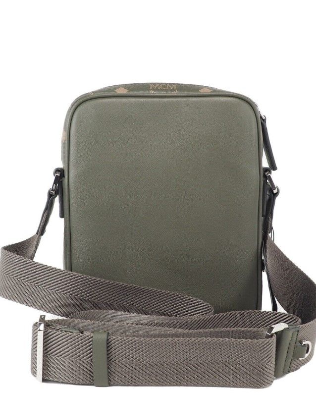 - Klassik Mini Sea Turtle Visetos Mixed Leather Multifunction Crossbody Bag Green