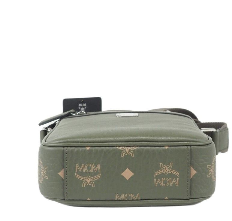 - Klassik Mini Sea Turtle Visetos Mixed Leather Multifunction Crossbody Bag Green