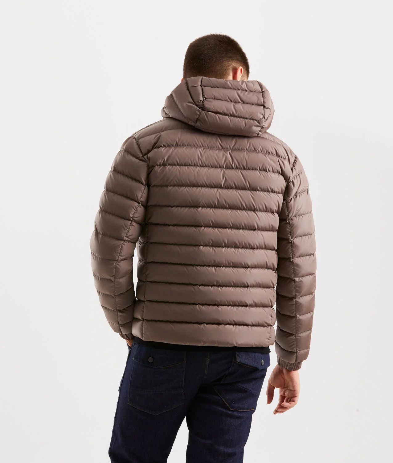 RefrigiWear Men's Down Jacket – Beige