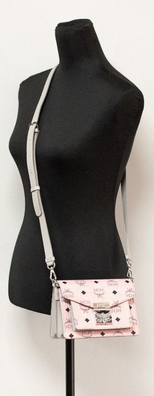 - Signature Soft Pink Diamond Logo Leather Mini Flap Lock Crossbody Handbag
