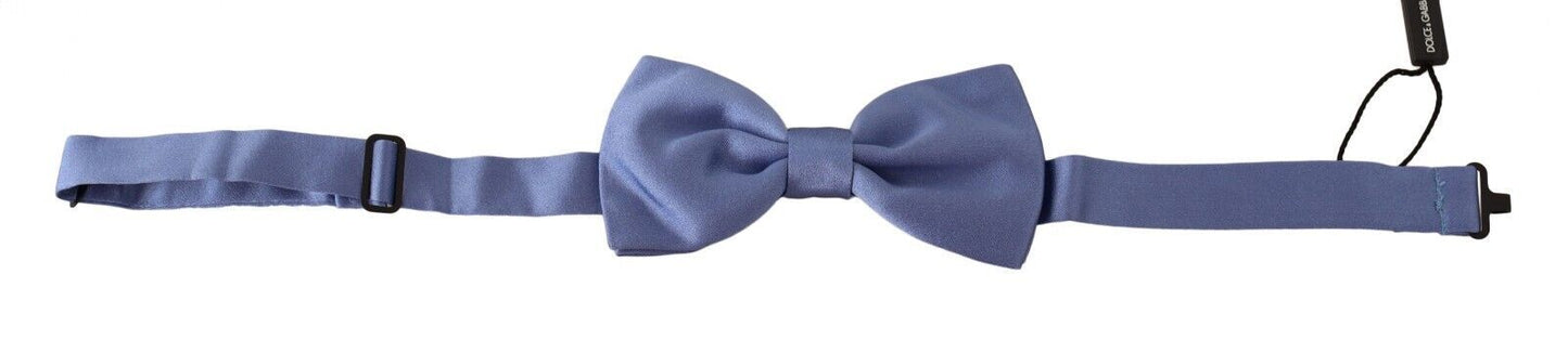 - Elegant Purple Silk Bow Tie