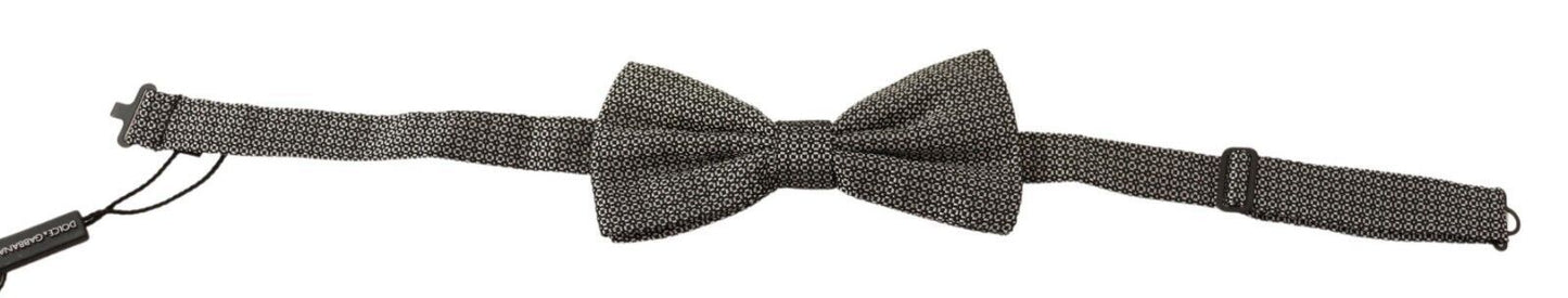 - Elegant Multicolor Silk Bow Tie