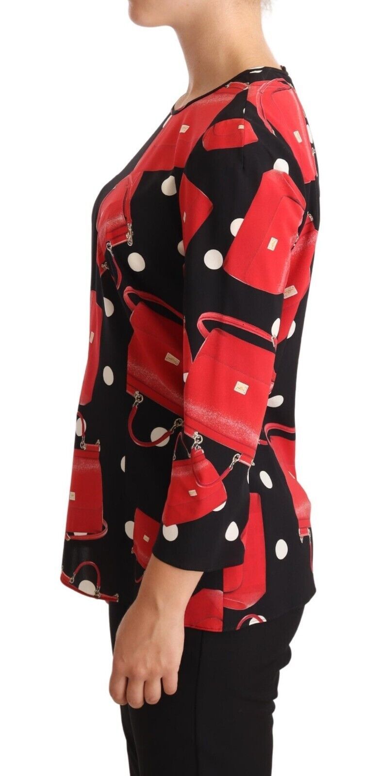 - Elegant Sicily Bag Print Blouse