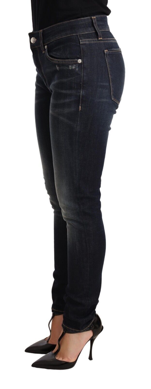- Chic Blue Slim Skinny Jeans