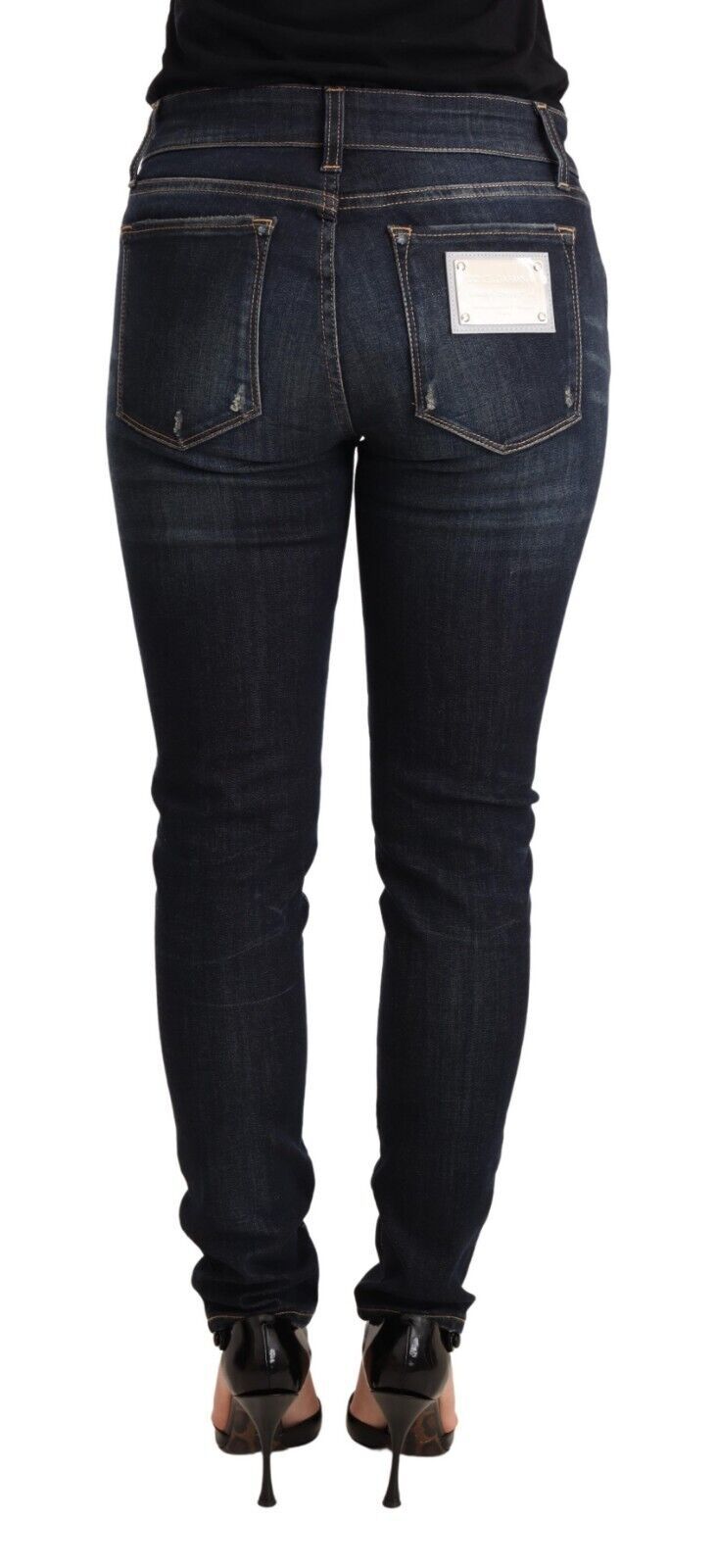 - Chic Blue Slim Skinny Jeans
