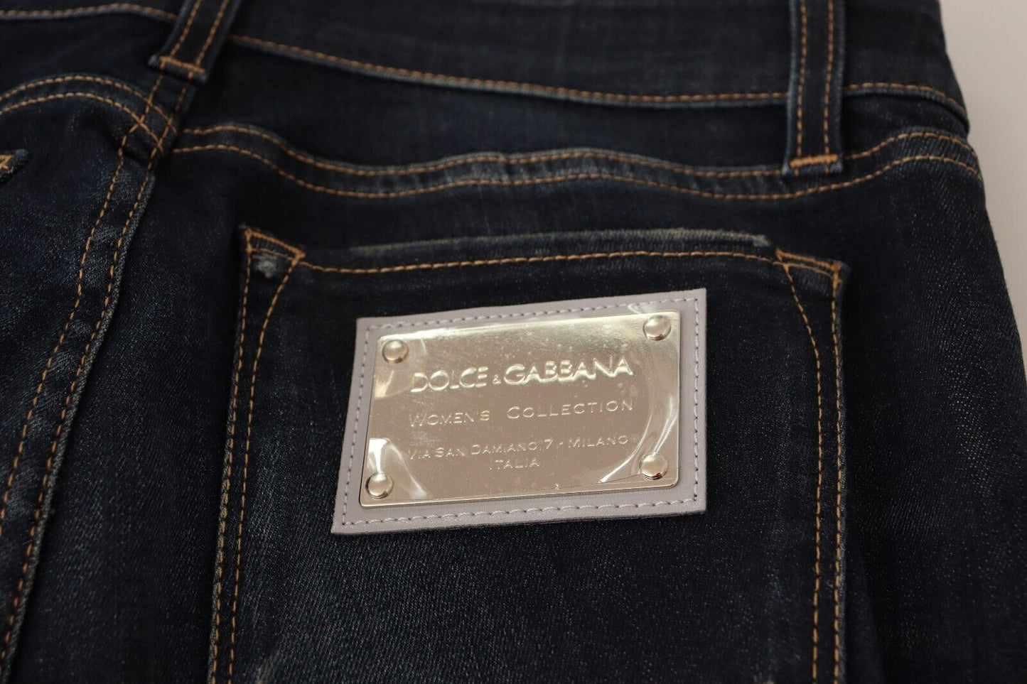 - Chic Blue Slim Skinny Jeans