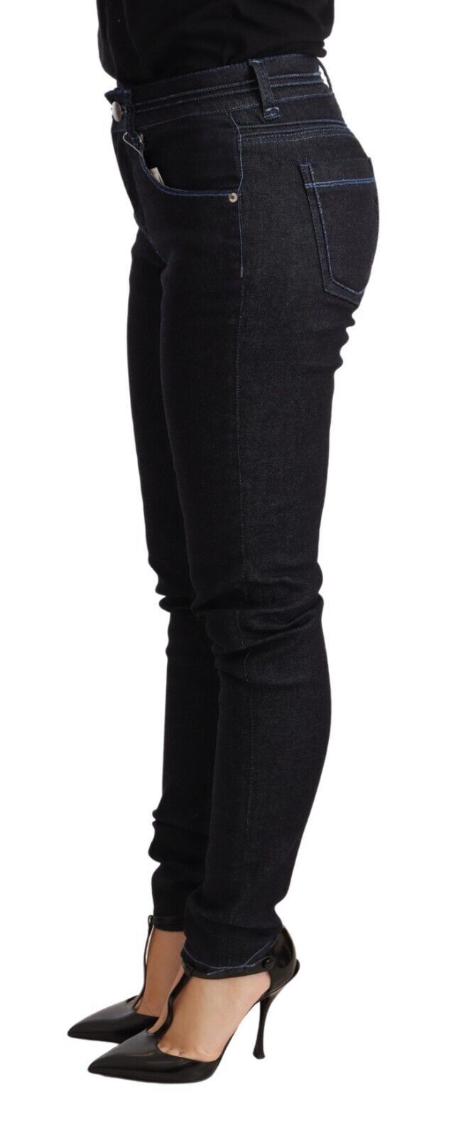 - Sleek Low Waist Skinny Denim