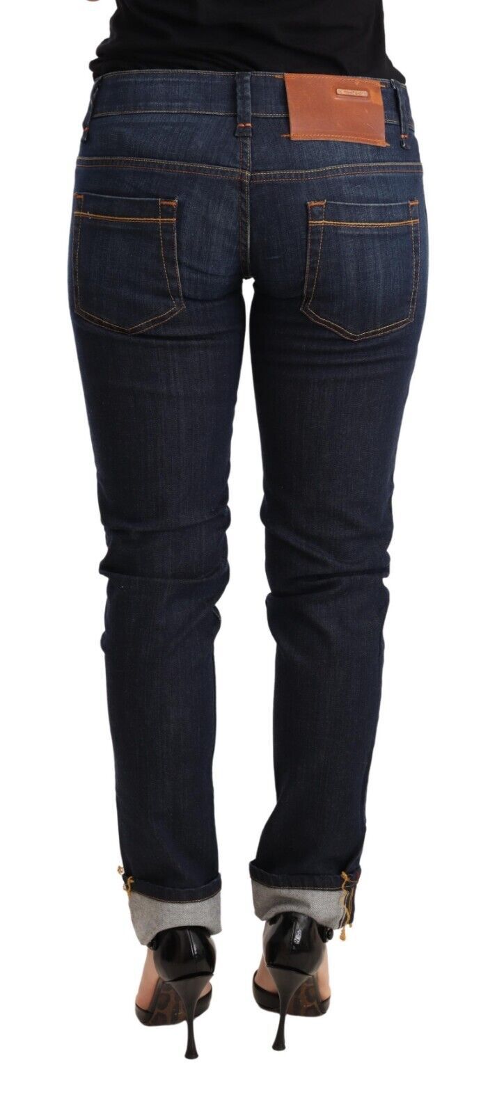 - Chic Low Waist Skinny Denim