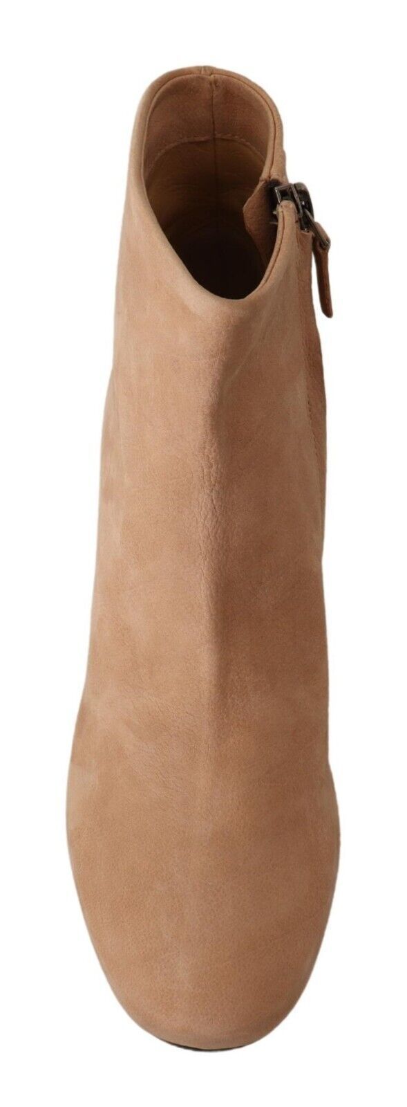- Elegant Beige Leather Boots
