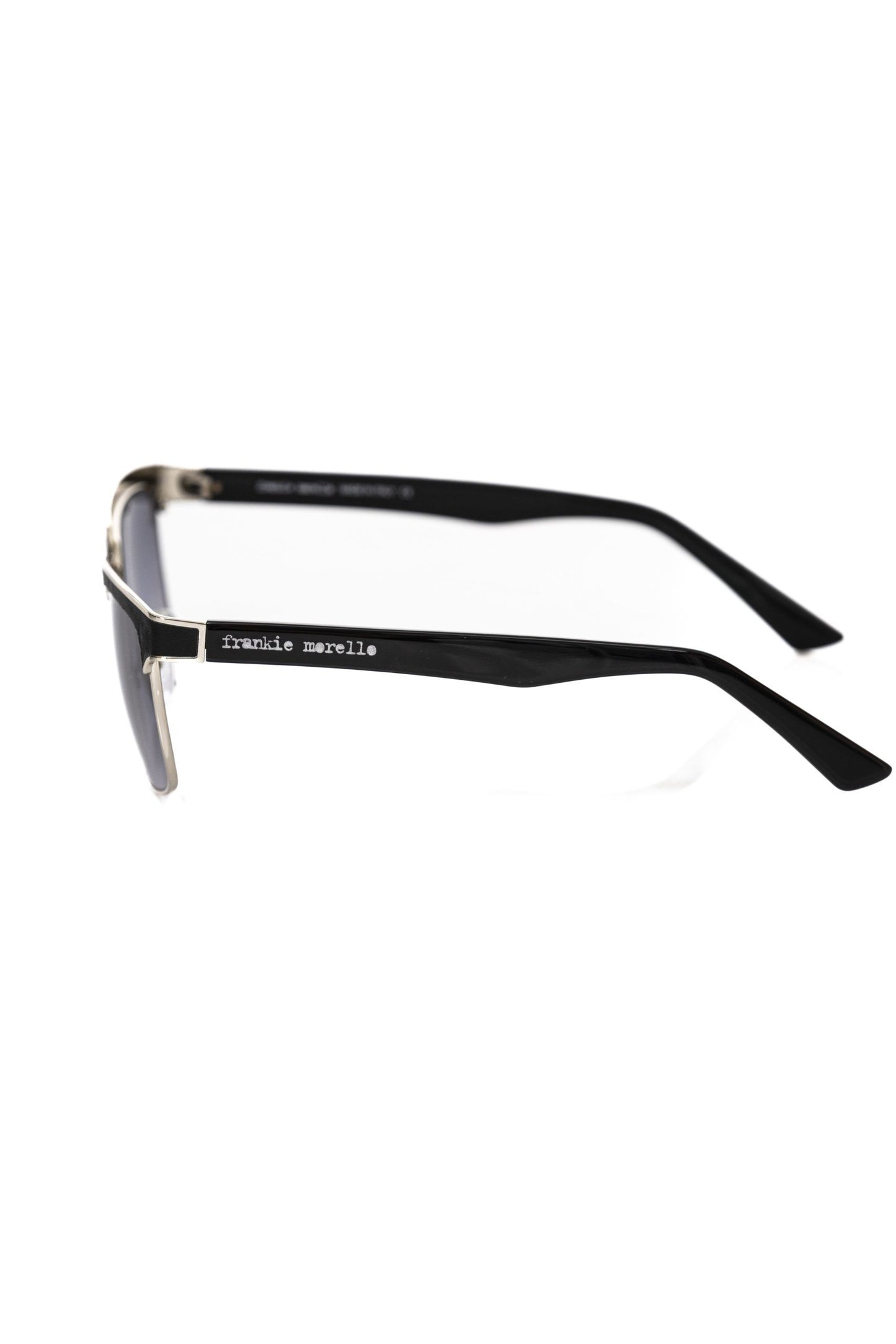 - Black Metallic Fiber Men Sunglass