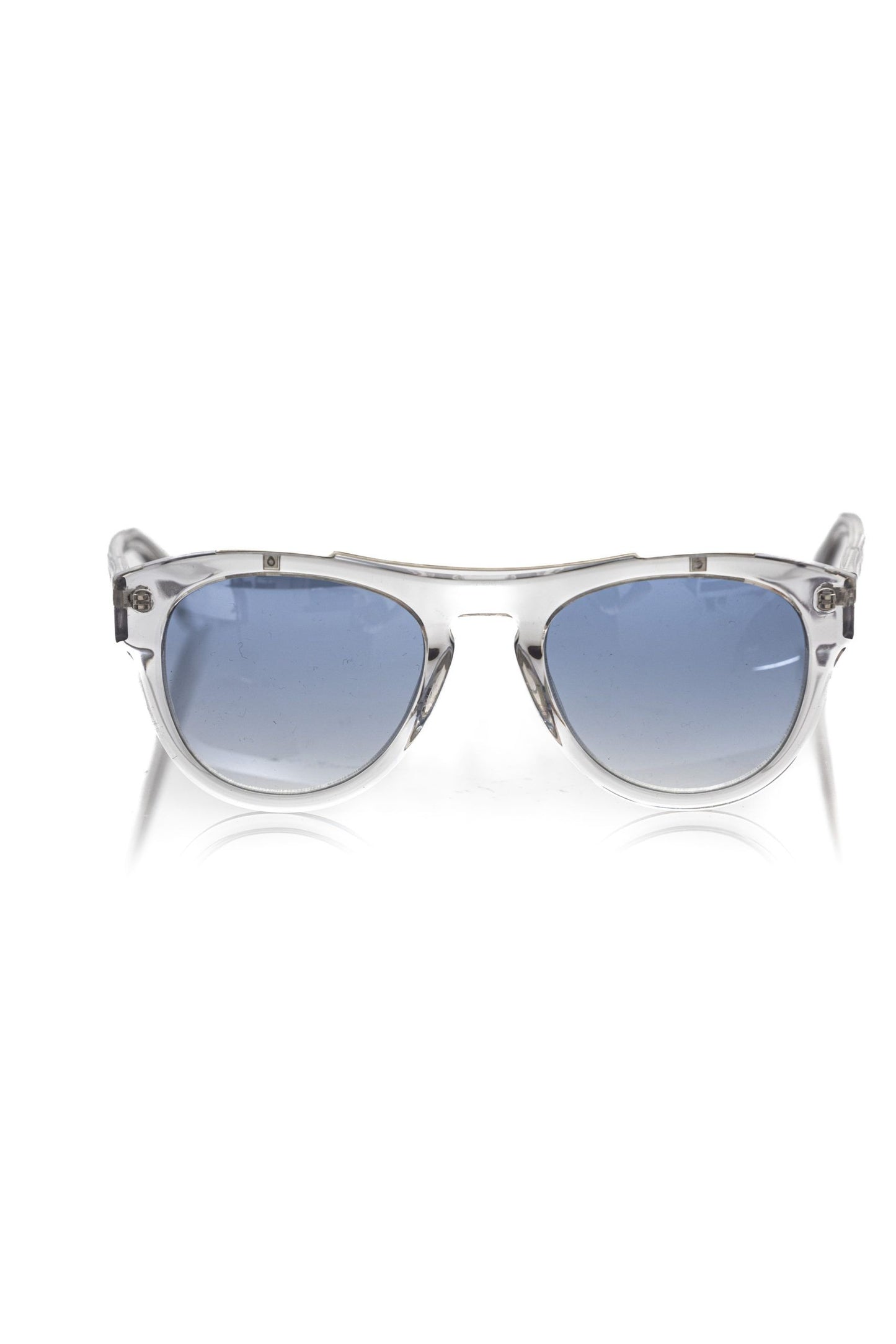 - White Acetate Men Sunglass
