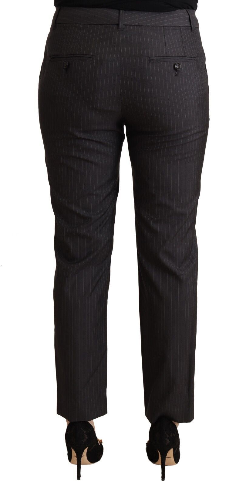 - Elegant Tailored Virgin Wool and Silk Pants