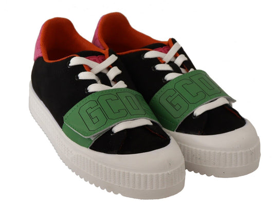 - Stylish Multicolor Low Top Lace-Up Sneakers