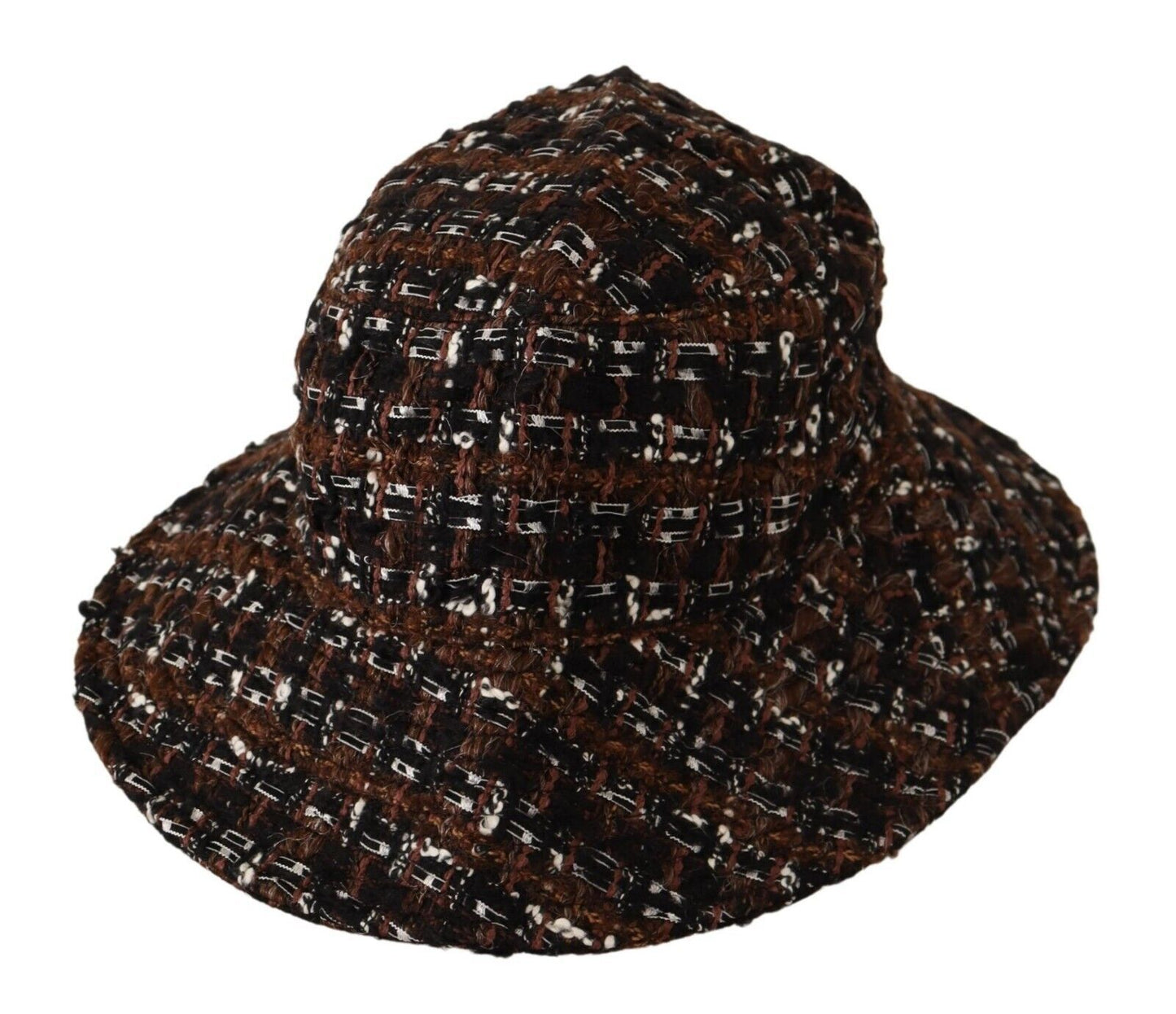 - Elegant Woven Multicolor Bucket Hat