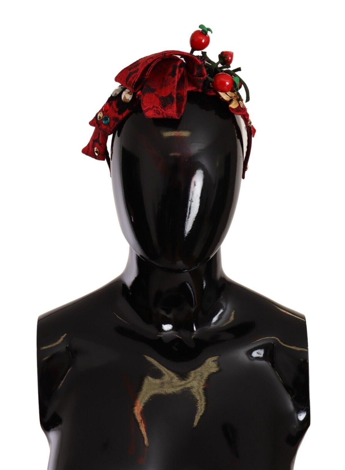 - Exquisite Berry Crystal Embellished Diadem