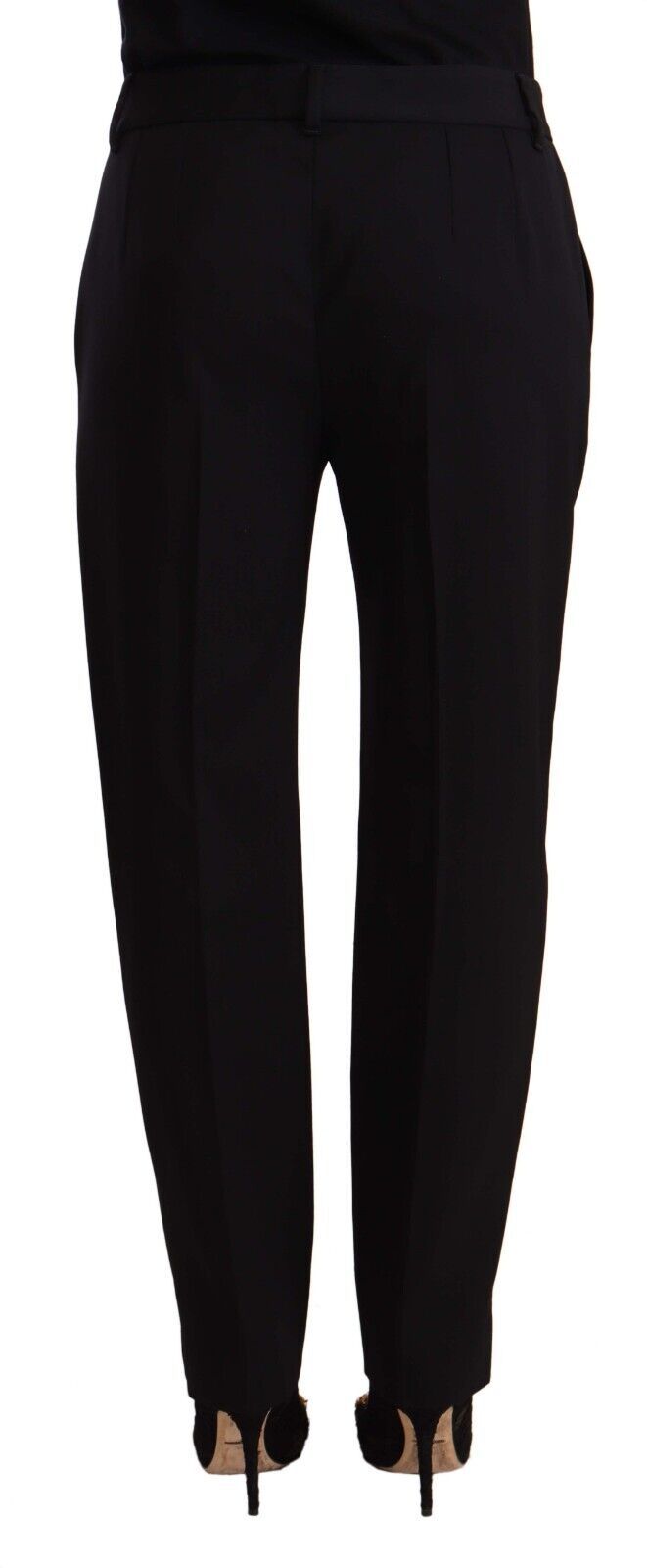 - Elegant Tailored Wool Blend Trousers