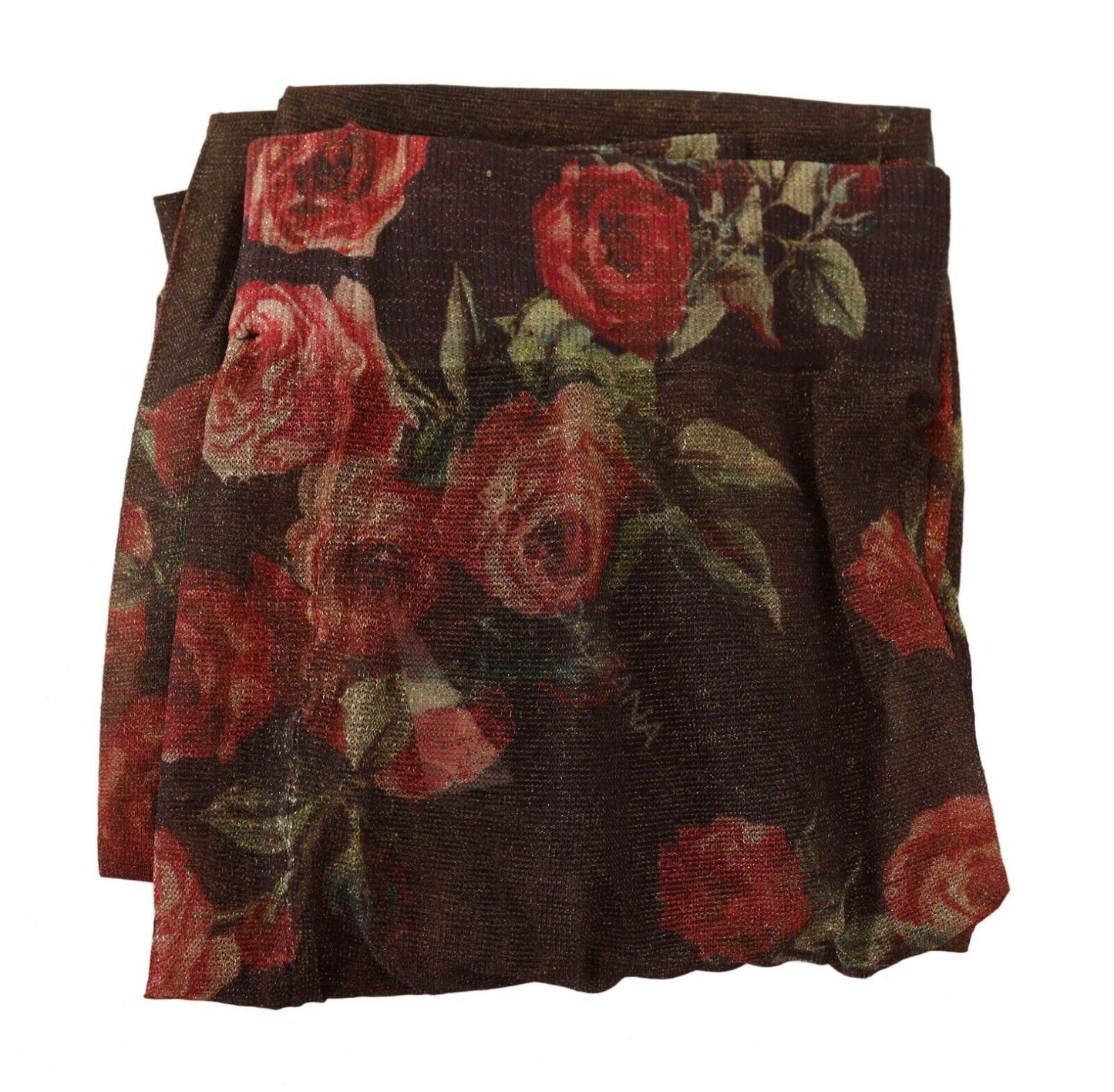 - Floral Print Nylon Tights