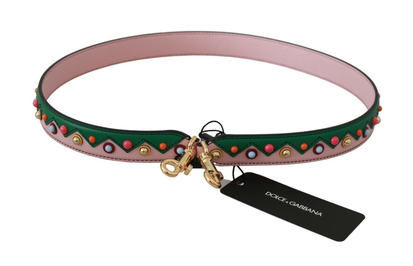 - Elegant Multicolor Leather Shoulder Strap