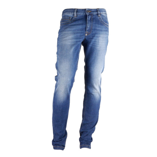 - Sleek Dark Blue Regular Fit Jeans