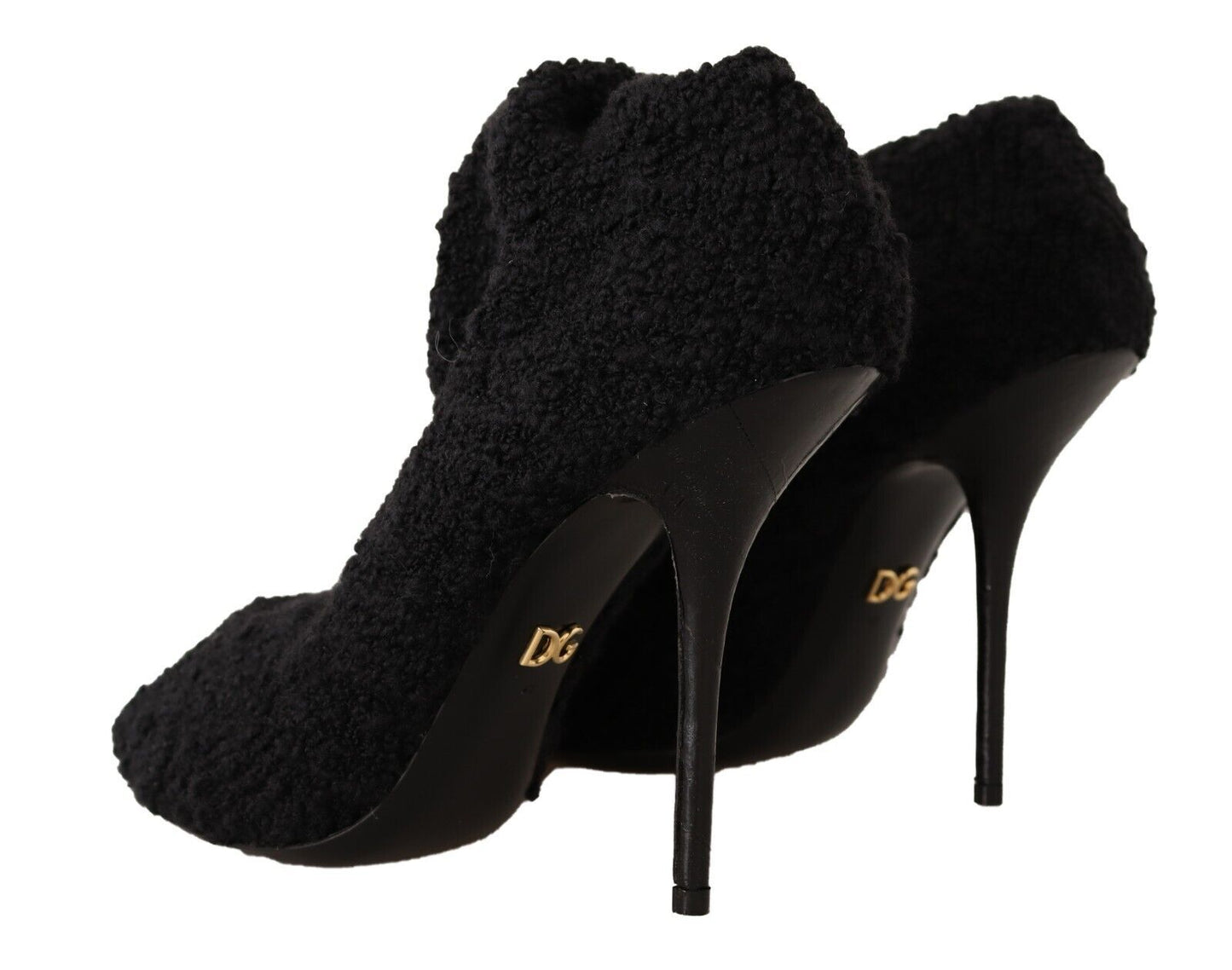 - Chic Black Stretch Sock Boots