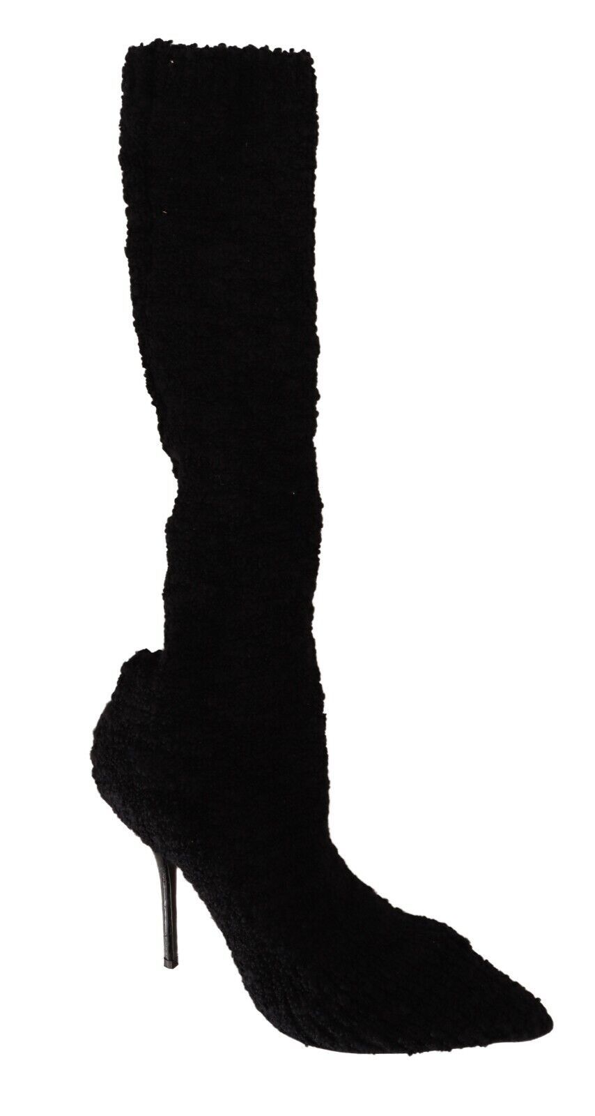 - Chic Black Stretch Sock Boots