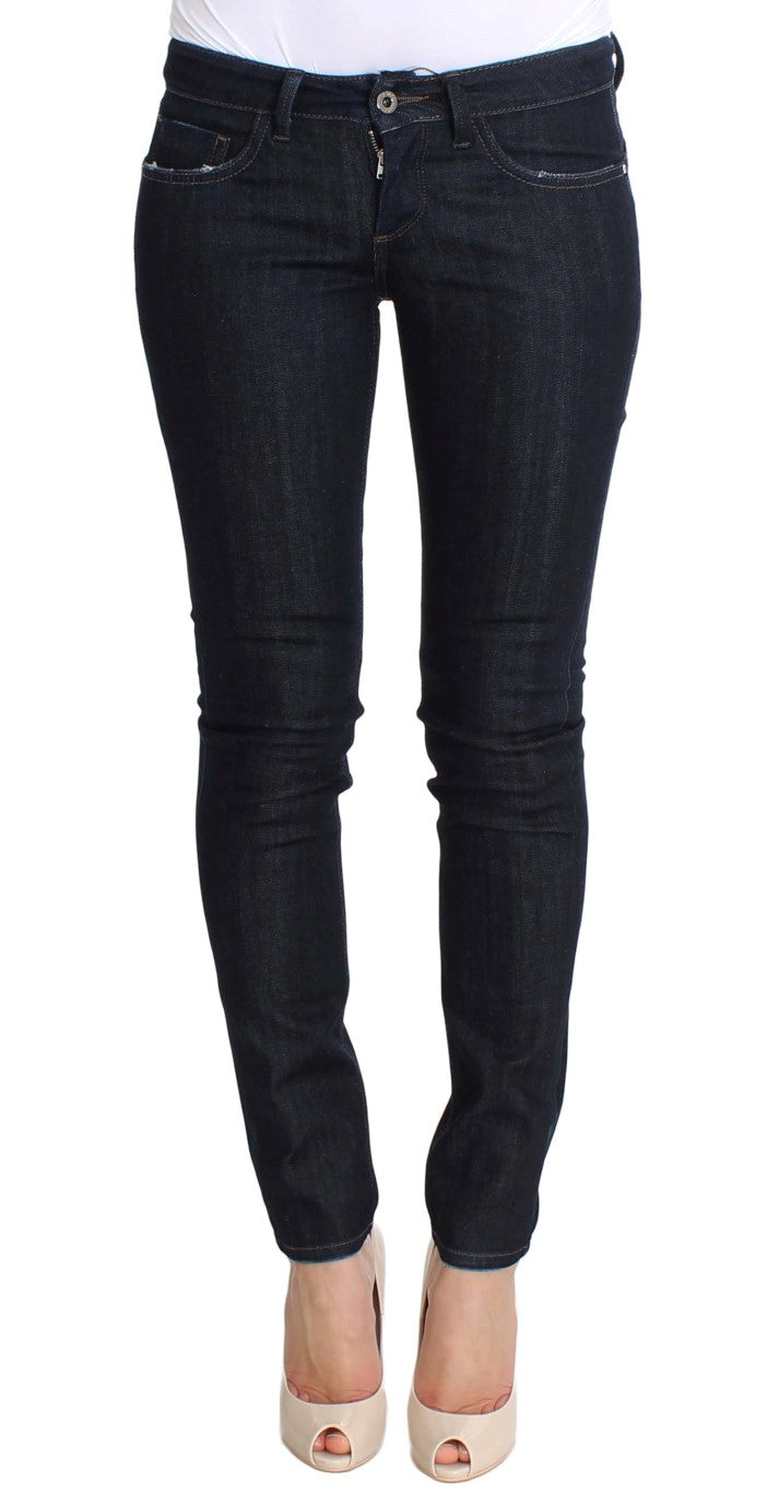 - Chic Slim Fit Skinny Blue Jeans