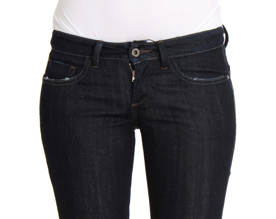 - Chic Slim Fit Skinny Blue Jeans