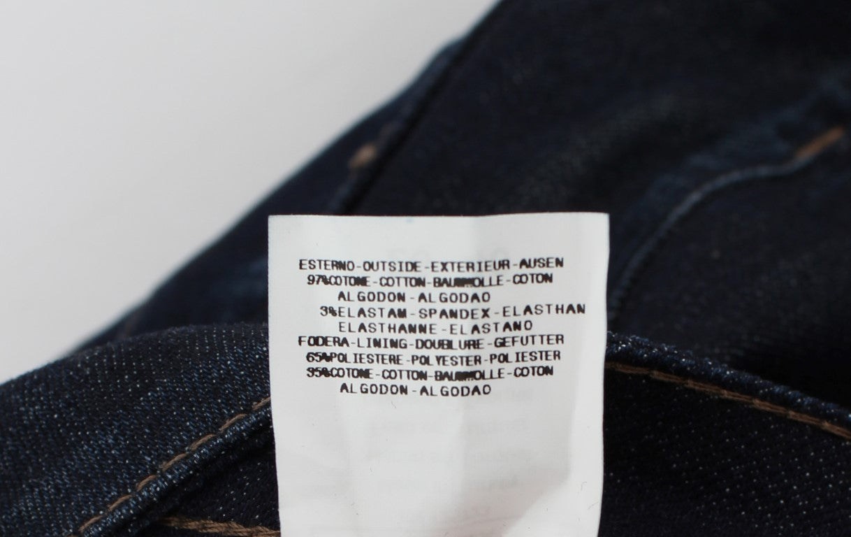- Chic Slim Fit Skinny Blue Jeans