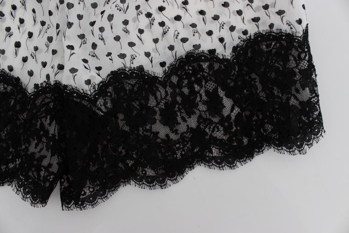 - Elegant Silk Lace Sleep-Shorts