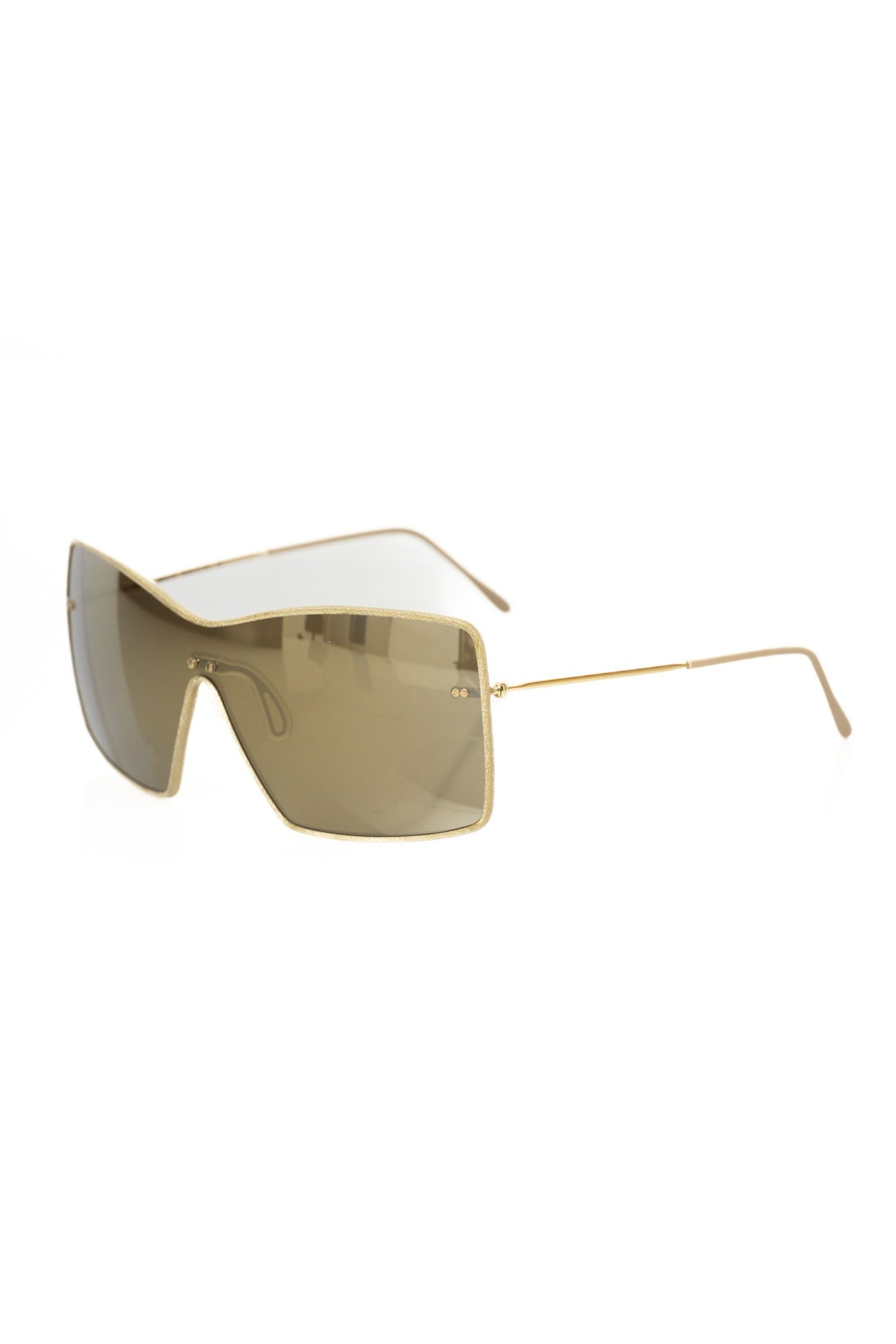 - Gold Metallic Sunglasses for Women