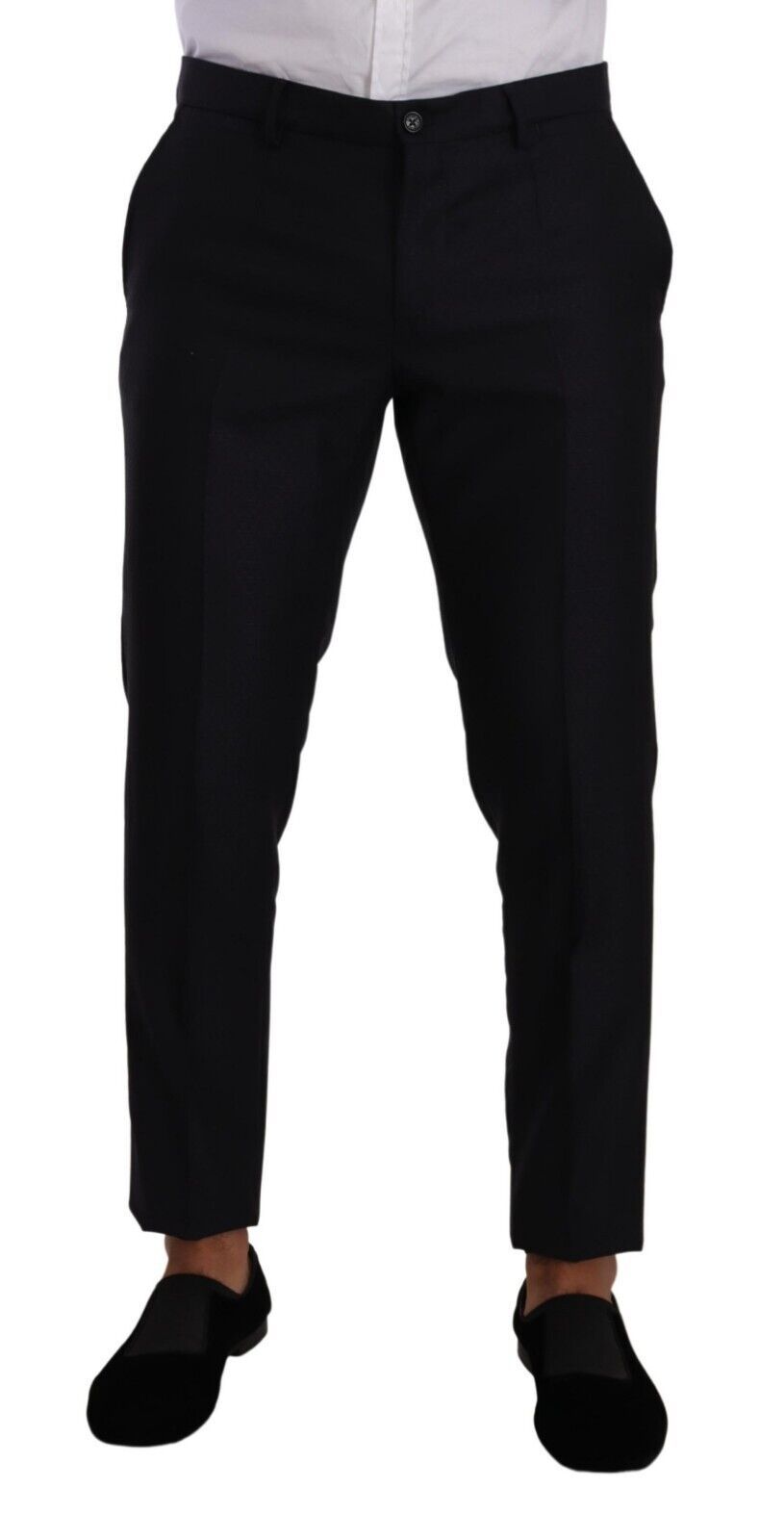 - Elegant Slim Fit Wool Silk Cashmere Men's Suit