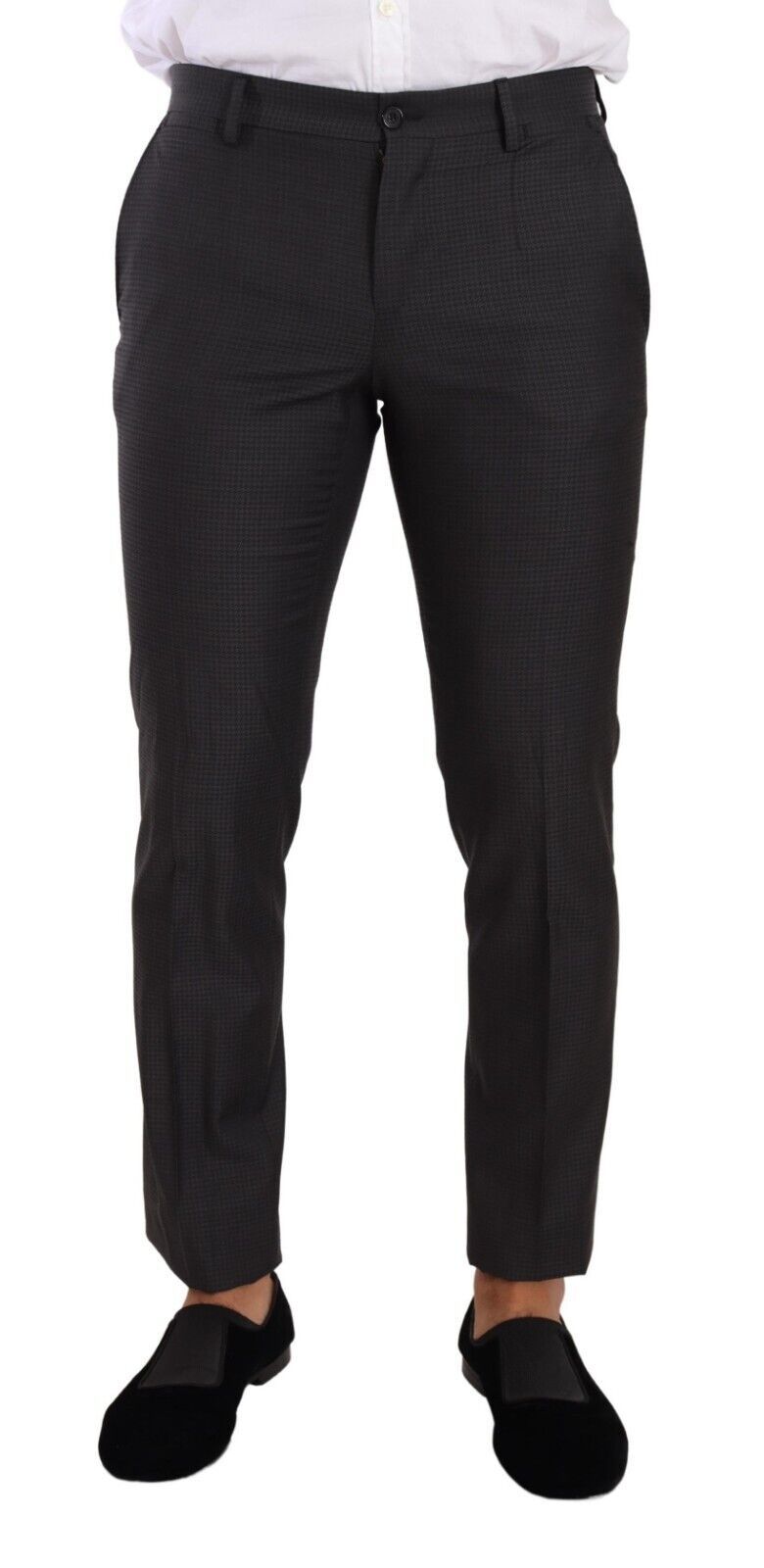 - Elegant Black Wool Martini Suit