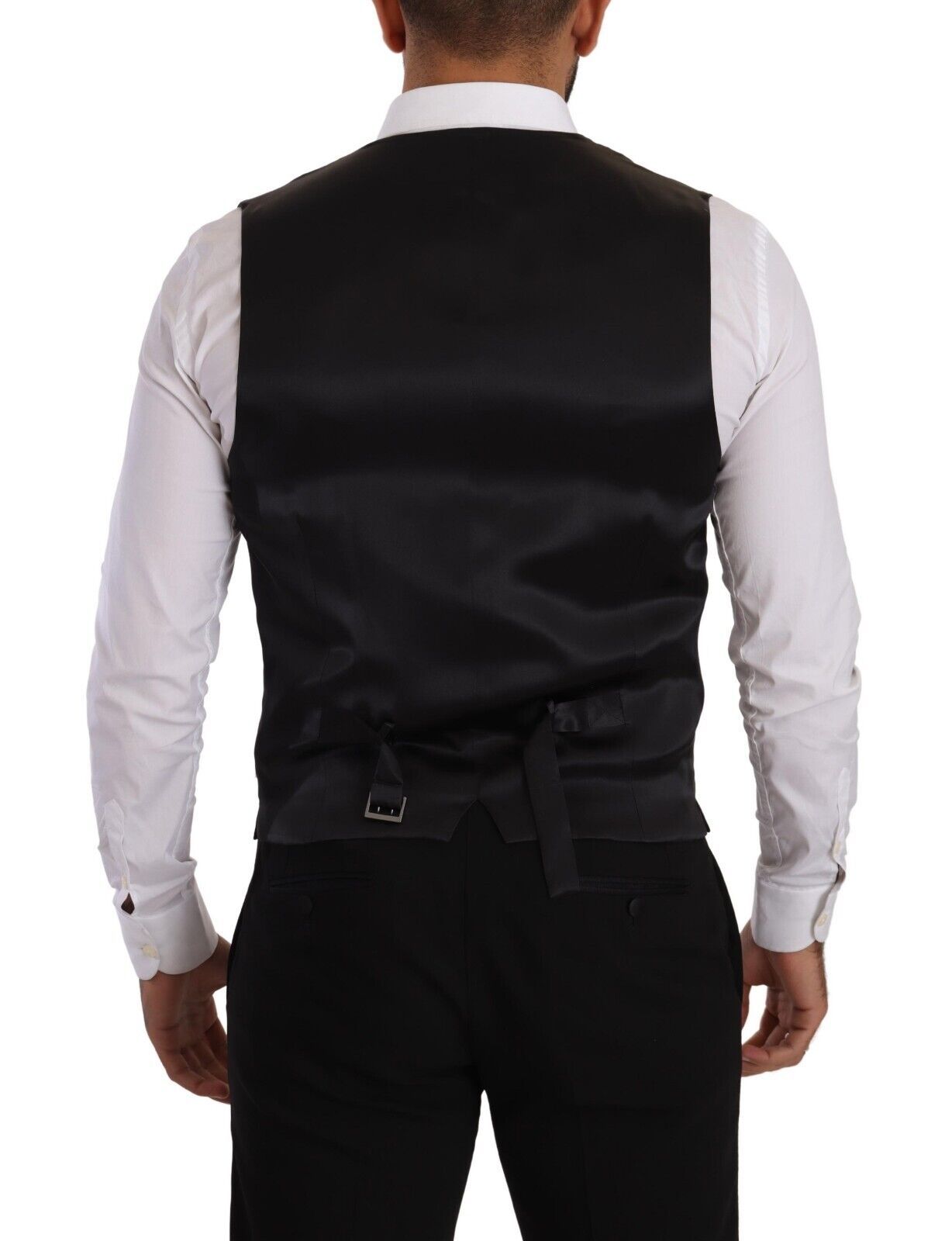 - Elegant Striped Formal Dress Vest