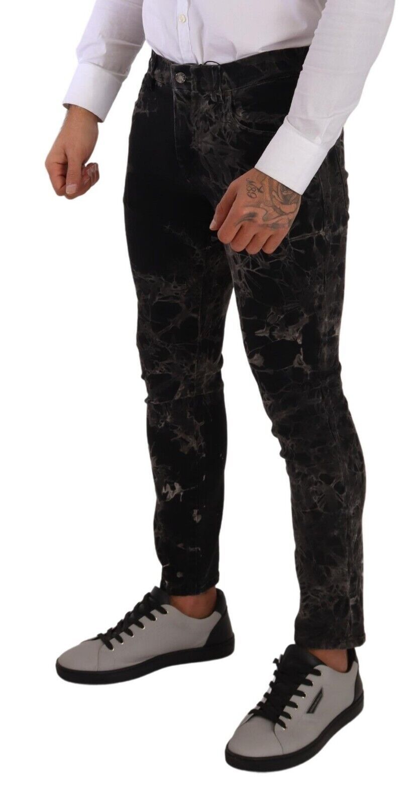 - Slim Fit Patterned Skinny Jeans