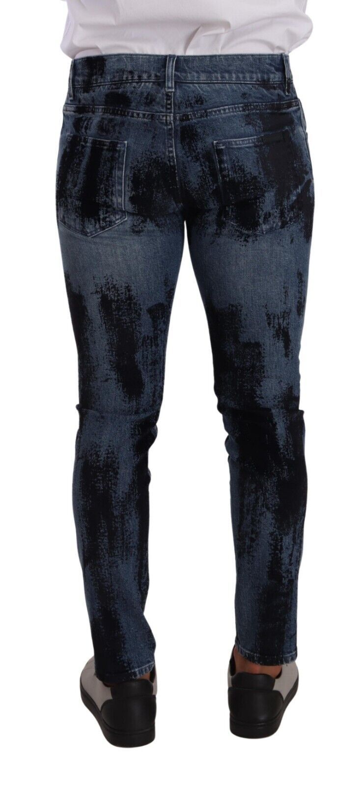 - Italian Designer Skinny Slim Fit Jeans