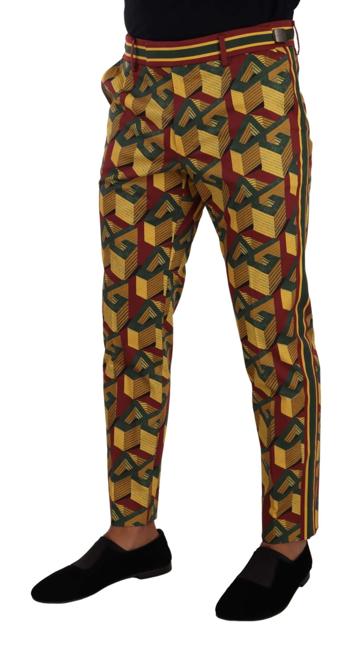 - Elegant Multicolor Tapered Pants for Men