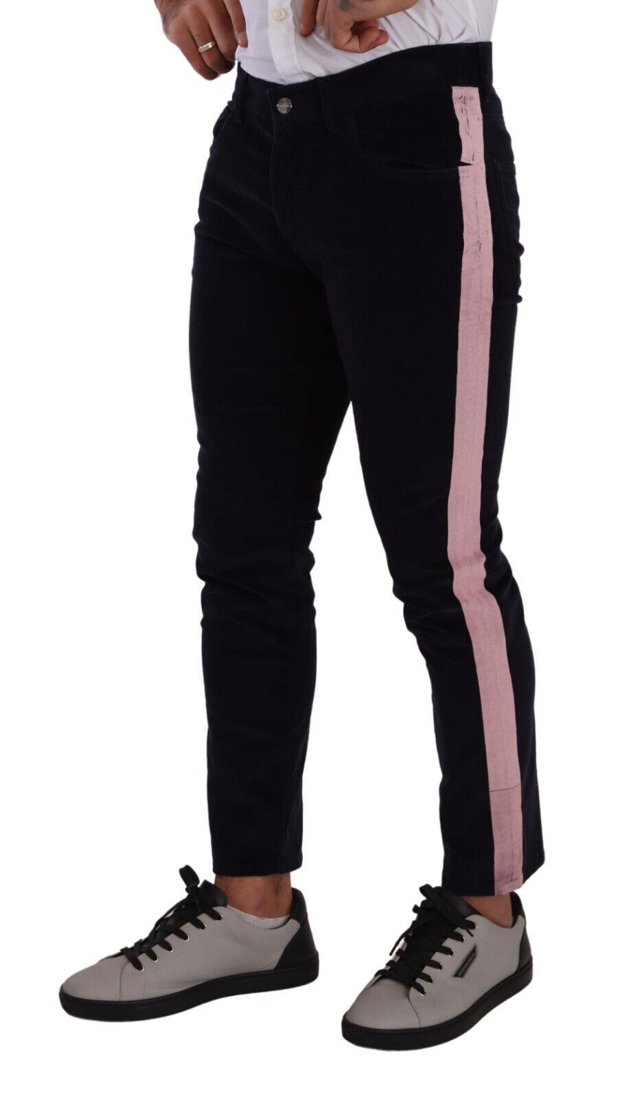 - Elegant Slim Fit Corduroy Skinny Jeans