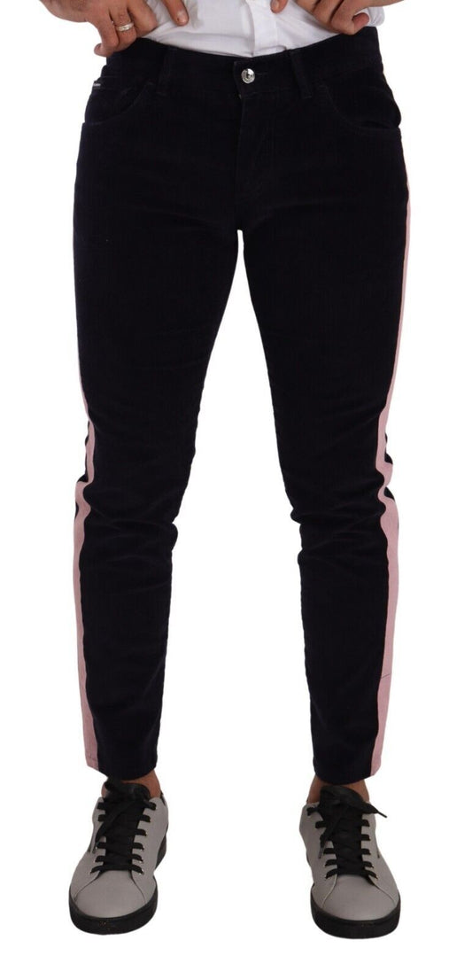 - Elegant Slim Fit Corduroy Skinny Jeans